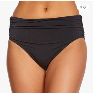 Magicsuit Solid Jersey Shirred Bikini Bottom, 12